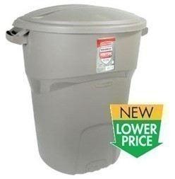 Home Depot: Rubbermaid Roughneck 32 Gal Trash Can $9.88 + FREE Pick Up