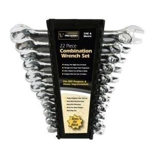 Home Depot: Pro Series 22pc Combination Wrench Set $12.50 Shipped (50% off)