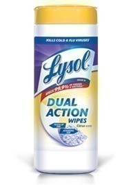 FREE Lysol Dual Action Wipes 35 ct. (After Rebate)