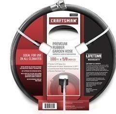 Sears:  Craftsman 5/8 in. x 100 ft. All Rubber Hose $34.99 + FREE Pick Up