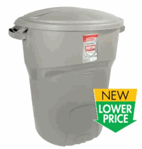 Home Depot: Rubbermaid Roughneck 32 Gal Trash Can $8.98 + FREE Pick Up