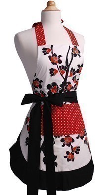 Cherry-Blossom-Womens-Flirty-Apron-Front