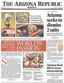 Arizona Republic: 3-month Sunday and Wednesday Subscription for $12