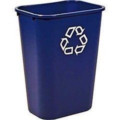 Staples: Rubbermaid Recycling Bin, 10 gal just $4.99 + FREE Ship to Store thru 4/27