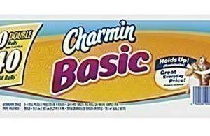 Staples: Charmin Basic 20 Double Rolls $7 (+ Great Deal on Trash Bags)