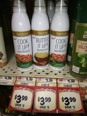 *Reminder* Sprouts: Spectrum Cooking Spray just $1.99 (reg. $5.99)