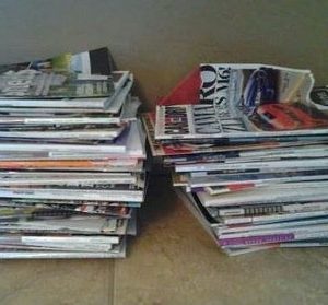 Working with an Overabundance of Magazines – Donate to Hospitals, Vets, Schools or Try for Credit