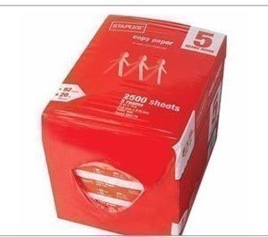 Staples: 5 FREE Reams of Copy Paper after Rewards (thru Today!)