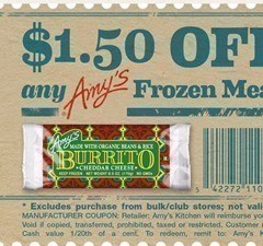 Last Day to Pick Up FREE Amy’s Burritos at Sprouts