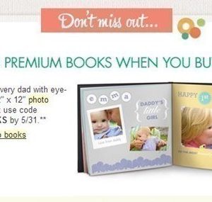 Snapfish: Buy 1 Photo Book get 2 FREE (through May 31st)