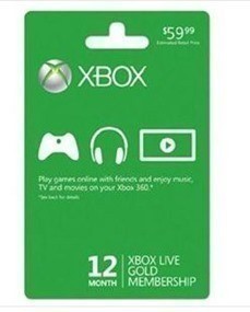 Xbox 360 Live 12 Month Gold Subscription Card $34.99 Shipped (Ends 5/31)
