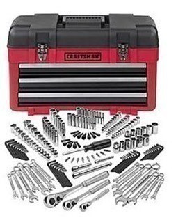Sears: Craftsman 182 pc Mechanics Tool Set with 3 Drawer Chest $110 + FREE Pick Up