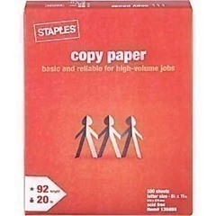 Staples: FREE Ream of Copy Paper, $1 Febreze, and $10/$50 (Ends Today)