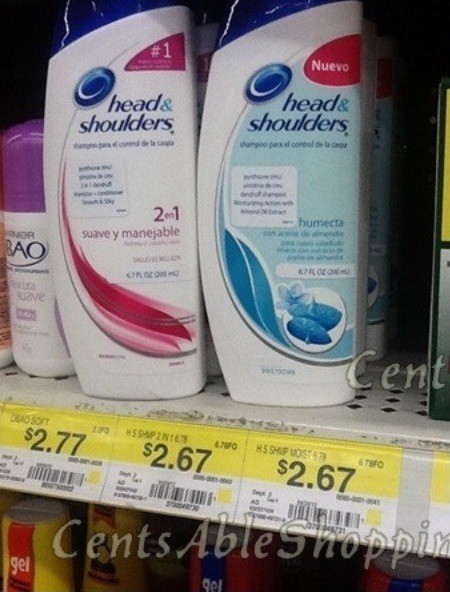 Discount coupons for head and shoulders