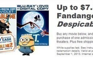 Best Buy: Score $7.50 in Despicable Me 2 Movie Cash with Movie Purchase (+ FREE Shipping)