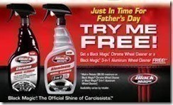 LAST DAY | FREE Black Magic Chrome or Aluminum Wheel Cleaner up to $8.99 (thru 6/21)