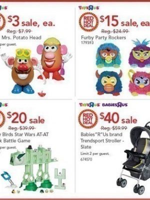 Toys R Us One Day Sale (+ Up to 70% Off Clearance Blast)