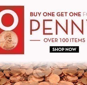 VitaminWorld: FREE Shipping (No Minimum) + B1G1 for a Penny (+ 4% Cash Back)