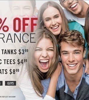 Aeropostale: Up to 70% off Clearance (+ Cash Back)
