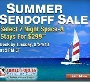Military Only | Armed Forces Vacations: 7-Night Space-A Stays $299 (Select Locations Worldwide)