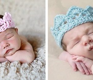 VeryJane: Baby Boy and Girl Handmade Crotchet Crowns $9 Shipped