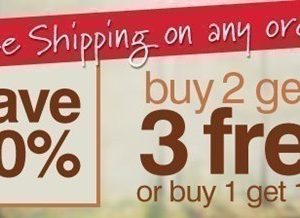 Puritan’s Pride: FREE Shipping + Buy One, Get One FREE