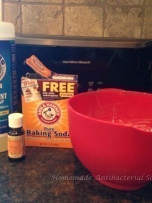 Homemade Antibacterial Soft Scrub