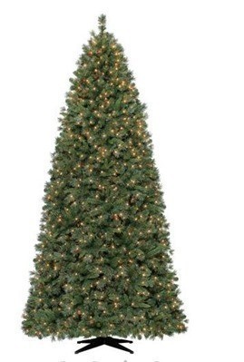 Walmart: Pre-Lit 9’ Lakeview Christmas Tree with Clear Lights ONLY $31 + FREE Pick Up