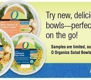 Possibly FREE O Organics Salad Bowls (Mom’s Meet Ambassadors)