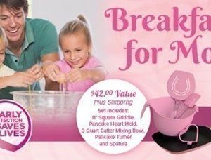FREE 5pc Pink Pancake Breakfast Set with $30 P&G Purchase (Select Retailers)