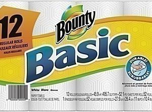 Staples: Bounty Basic Paper Towels $.44 Shipped