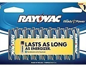 *HOT Deal* Staples: Rayovac AA Batteries 24 pk $4.99 Shipped
