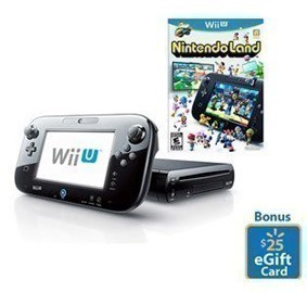 Nintendo Wii 32 GB Deluxe Console with $25 Gift Card just $299.96