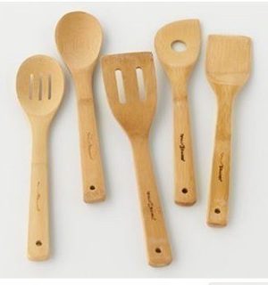 Totally Bamboo 5-pc. Utensil Set $3.20 Shipped (Great Stocking Stuffer)