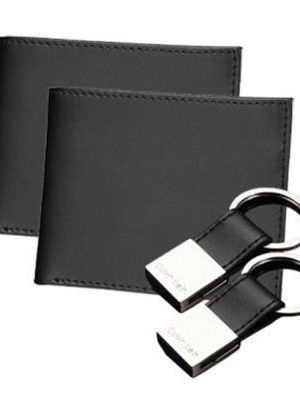 2 pk Calvin Klein Bi-Fold Leather Wallet $19.99