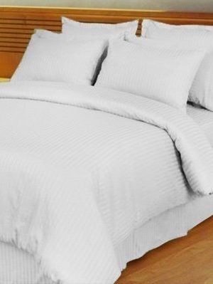 Fine Hotel 300TC 100% Cotton Sateen Sheet Set $19.75 Shipped