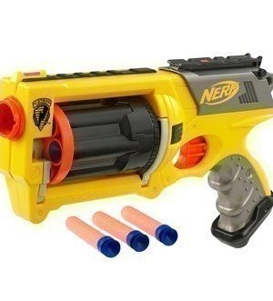 Toys R Us: Nerf N’Strike Maverick Blaster $7 + FREE Nerf Ammo ($6.99 Value)