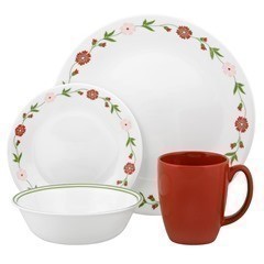 Correlle 16pc Dinnerware Sets $17.99 (Regularly $39.99)