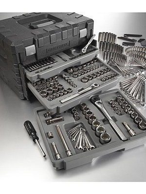 Sears: 250 pc Mechanics Tool Set with 3 Drawer Case $160