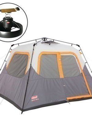 Coleman 10×9 6-Person Instant Tent with Fan and Light $119 Shipped (Reg. $230)