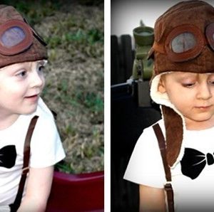 Jane: Kids Aviator Hat with Goggles $11 Shipped
