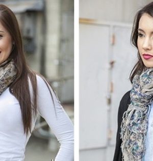 Vintage Floral Scarves just $4.99 {4 Colors Available}