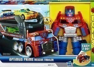 Walmart: Transformers Rescue Bots Playskool Heroes Optimus Prime Rescue Trailer $19 (Local Pick Up)