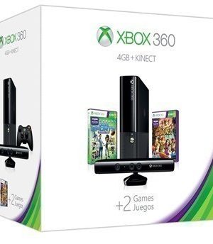 Xbox 360 E 4GB Kinect Holiday Value Bundle $249 + $50 Promo Credit
