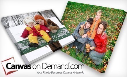 Canvas on Demand: 16×20 Custom Gallery Canvas as low as $25 Shipped