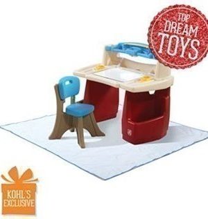 Step2 Deluxe Art Desk with Splat Mat $42 Shipped