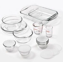 Anchor Hocking Kitchen Starter 15-pc. Glass Bakeware Set $15.99 Shipped