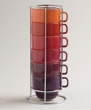 World Market: Set of 6 Stacking Mugs just $8.77 Shipped (Great Gift!)