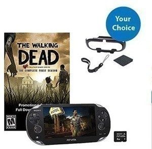 Walmart: Playstation Vita ww/ 3G Wi-Fi + Walking Dead Bundle & Media Stand $189