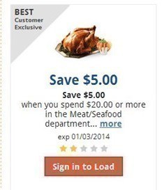 *Still Available* Fry’s $5 off $20 Meat Purchase (Valid through 1/3)